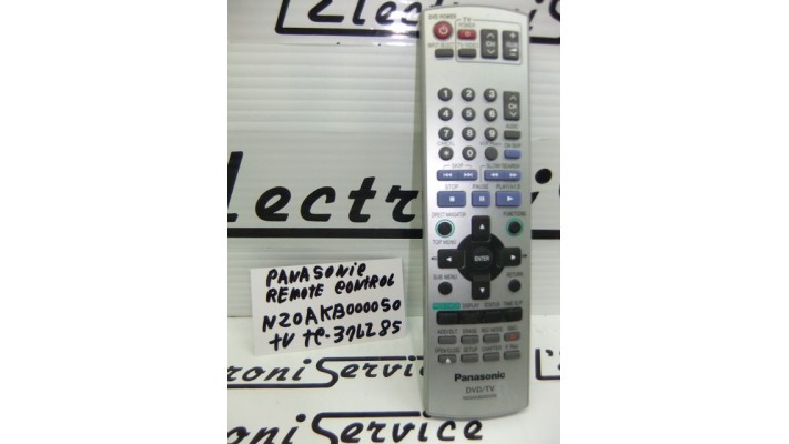 Panasonic N2QAKB000050 remote control